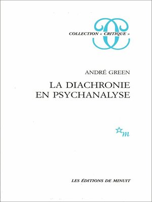 cover image of La Diachronie en psychanalyse